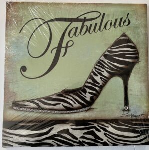 Fabulous Shoe, Zebra Print Picture